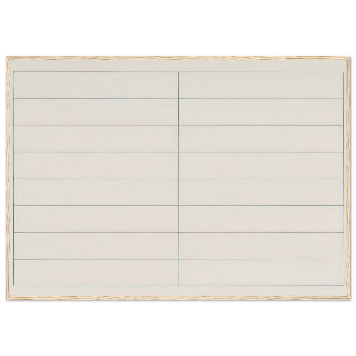On a clear day, #2 Framed Poster | Agnes Martin Framed Prints Wall Art | Agnes Martin Store